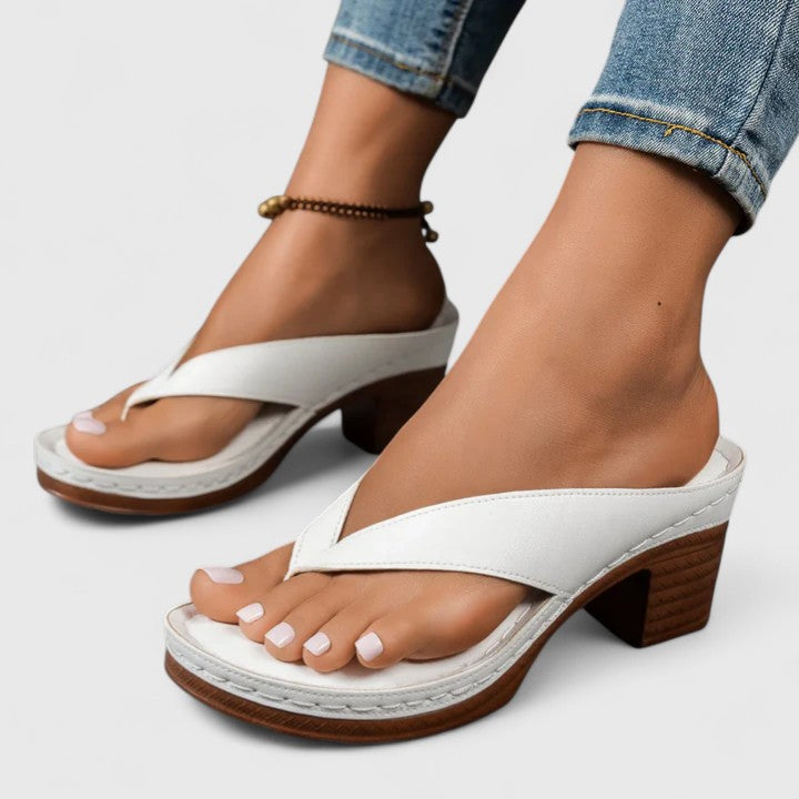 Jazrielle | Sandales à Talon Ouvertes