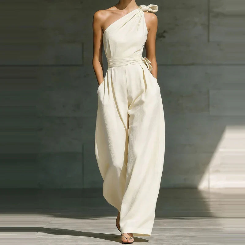 Éléonore | Combinaison Asymétrique Taille Nouée