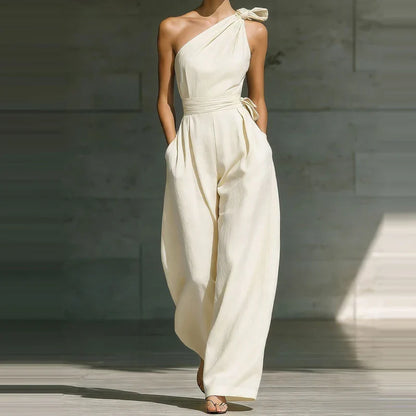 Éléonore | Combinaison Asymétrique Taille Nouée