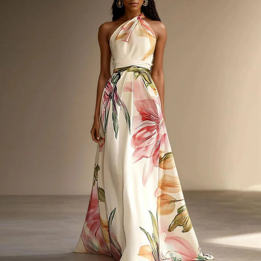 Florie | Robe Maxi Fleurie Invitée Mariage