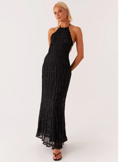 Juliette | Robe Longue Halter Dos Nu