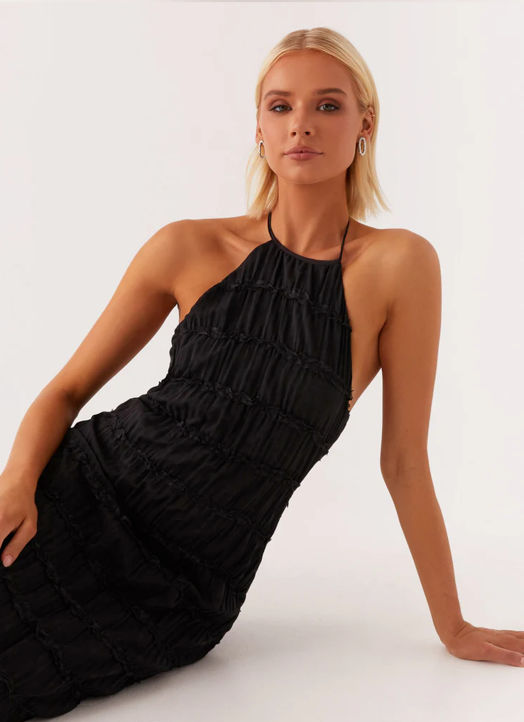 Juliette | Robe Longue Halter Dos Nu