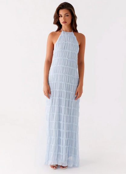 Juliette | Robe Longue Halter Dos Nu