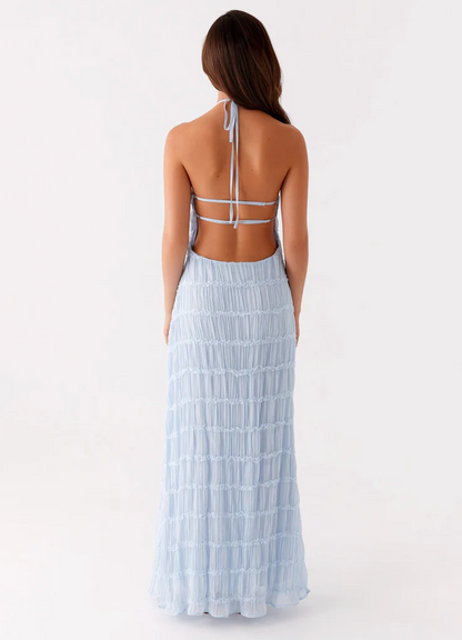 Juliette | Robe Longue Halter Dos Nu