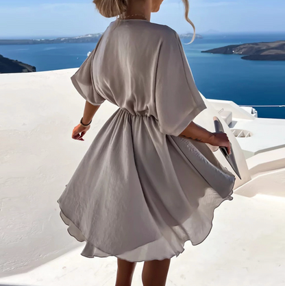 Rosalie | Robe Élégante Plissée