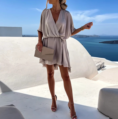 Rosalie | Robe Élégante Plissée