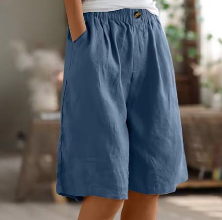 Renée | Short Décontracté Taille Élastique
