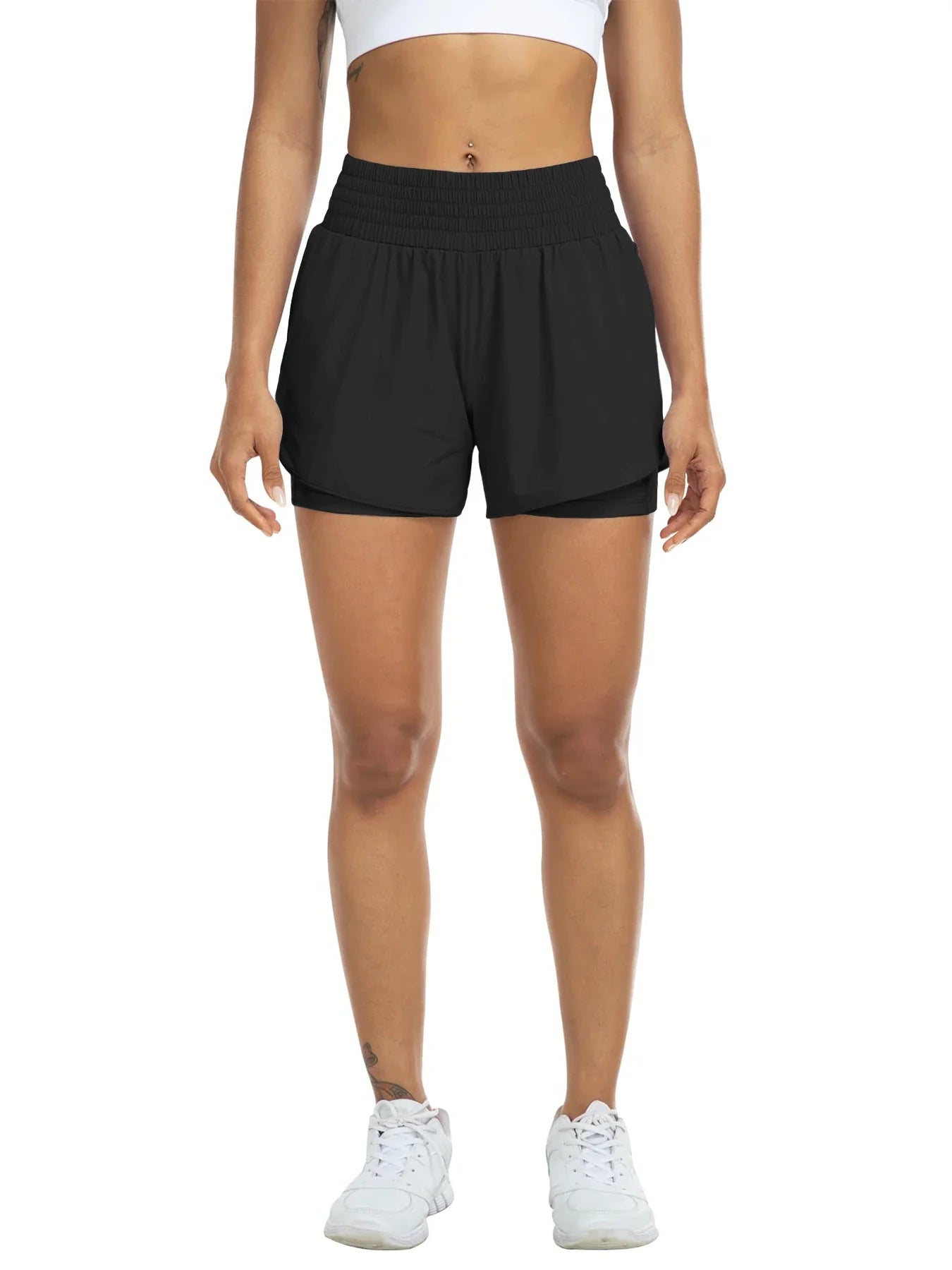 Andrea short confortable taille haute d’été