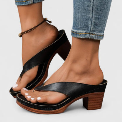 Jazrielle | Sandales à Talon Ouvertes