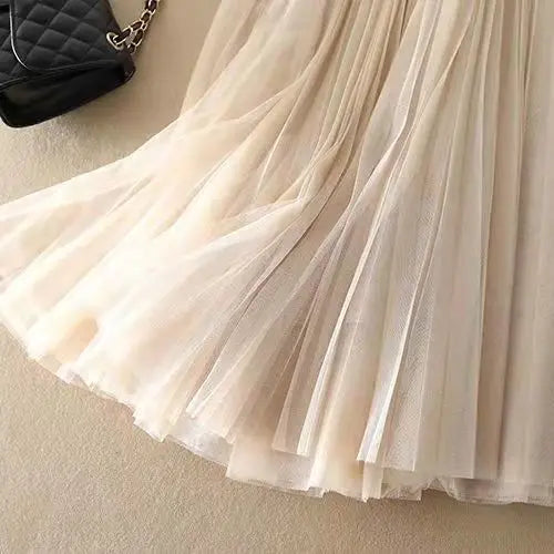 Morgan | Jupe Plissée Fluide Taille Haute