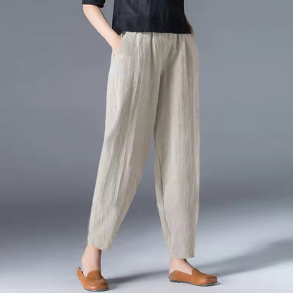 Désirée | Pantalon Été Léger Cheville Resserrée