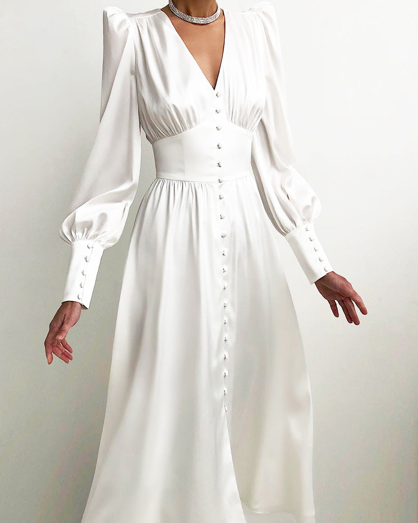Juliette | Robe en satin femme élégante pour l’été