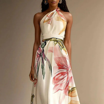 Florie | Robe Maxi Fleurie Invitée Mariage