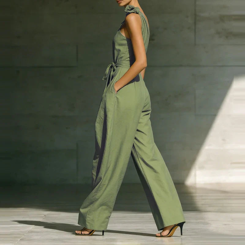 Éléonore | Combinaison Asymétrique Taille Nouée