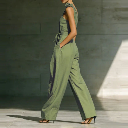 Éléonore | Combinaison Asymétrique Taille Nouée