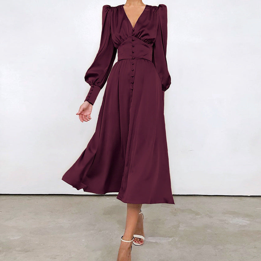 Juliette | Robe en satin femme élégante pour l’été