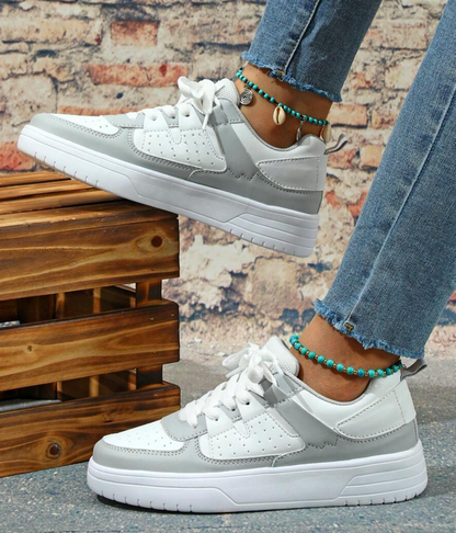 Noémie | Baskets Plateforme Color Block