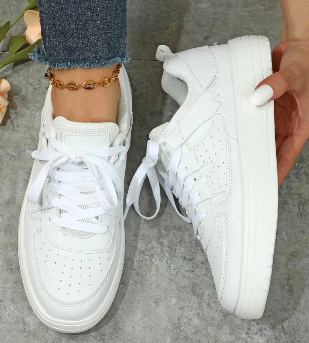 Noémie | Baskets Plateforme Color Block