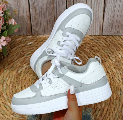 Noémie | Baskets Plateforme Color Block