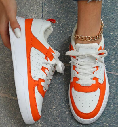 Noémie | Baskets Plateforme Color Block
