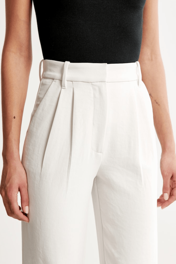 Katell | Pantalon Droit Coupe Épurée