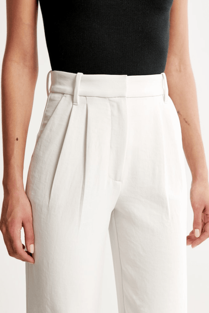 Chantal | Pantalon Fluide en Maille à Poches