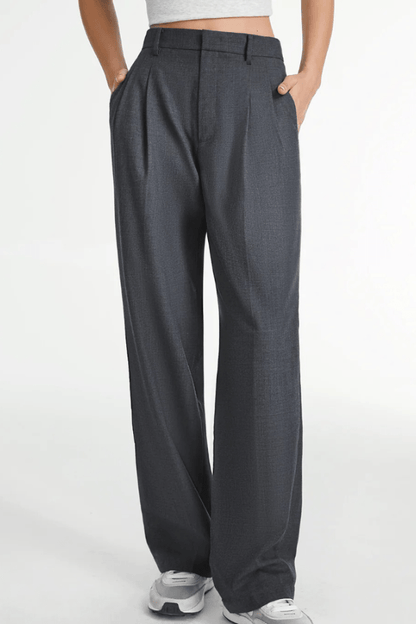 Chantal | Pantalon Fluide en Maille à Poches