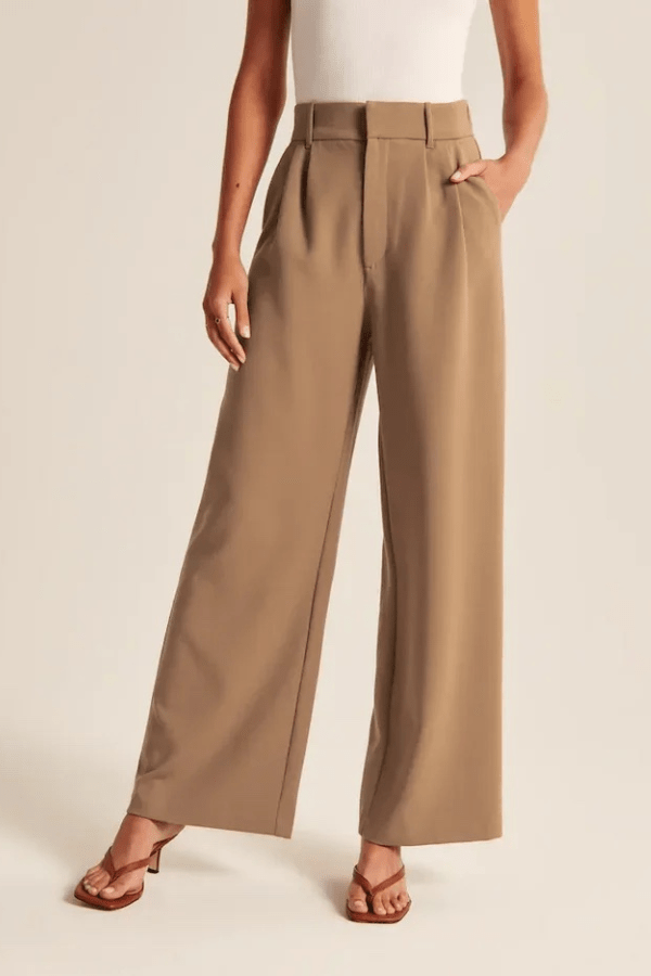 Katell | Pantalon Droit Coupe Épurée