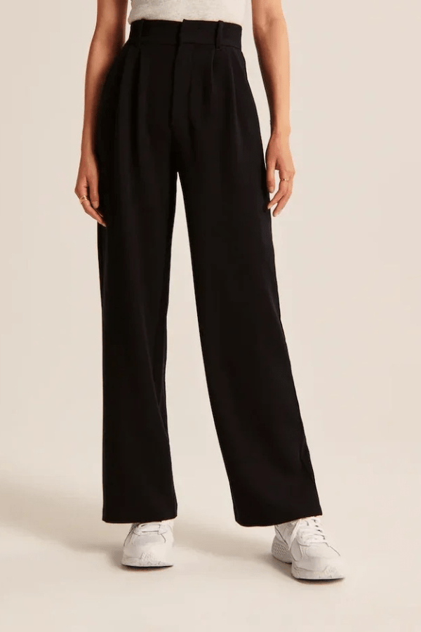 Katell | Pantalon Droit Coupe Épurée