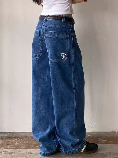 Andréa | Jean Boyfriend à Broderie