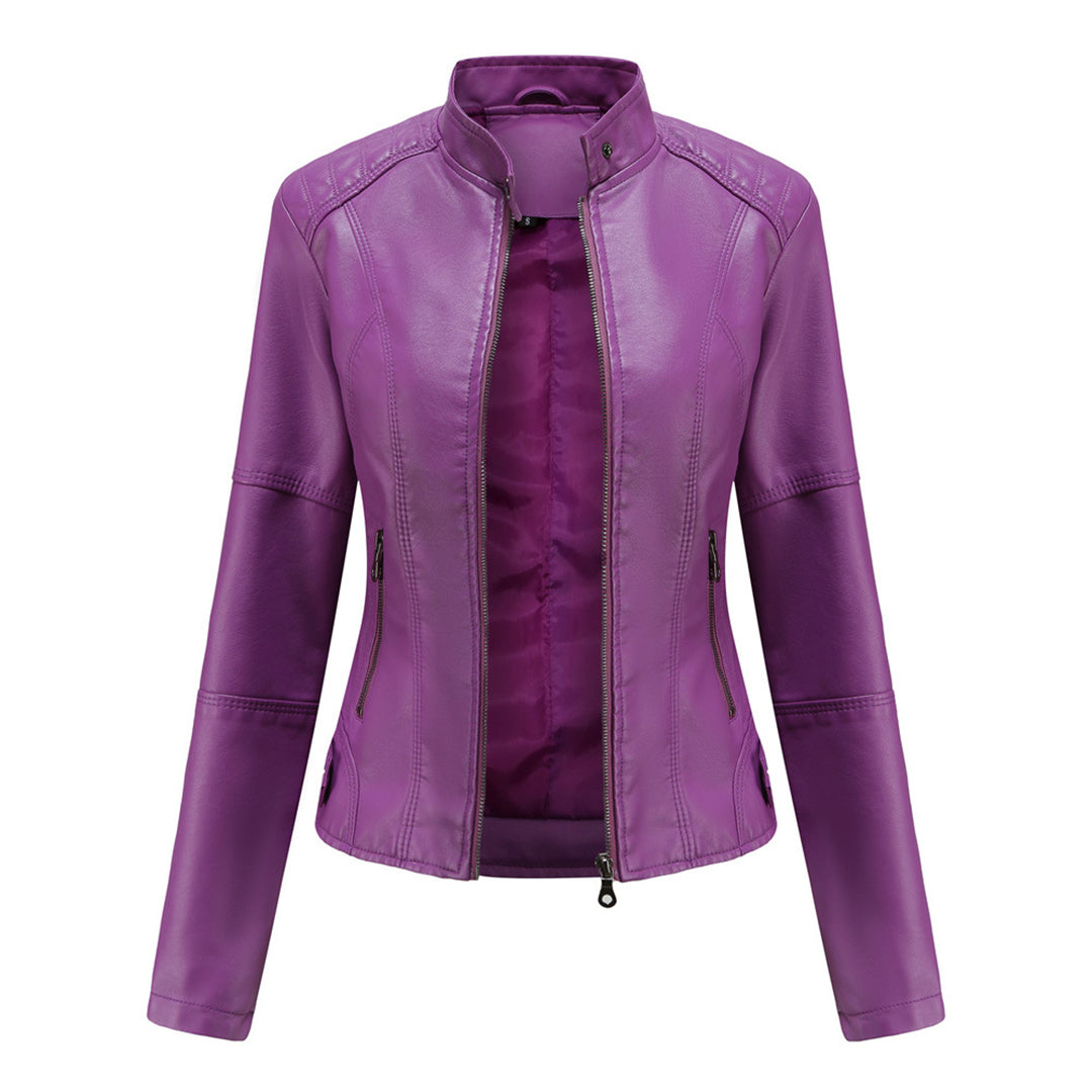 Rosemine | Veste Structurée Zip Asymétrique