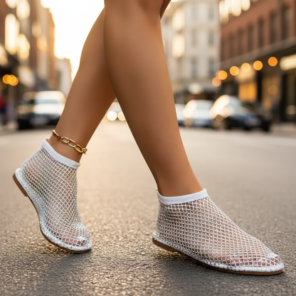 Solène | Ballerines Strass à Bride