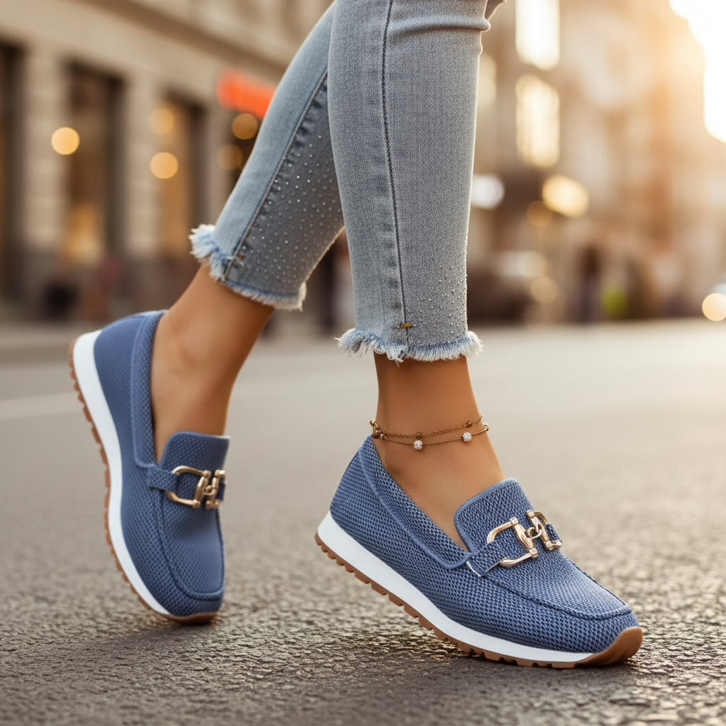 Suzane | Mocassins Souples à Semelle Rembourrée
