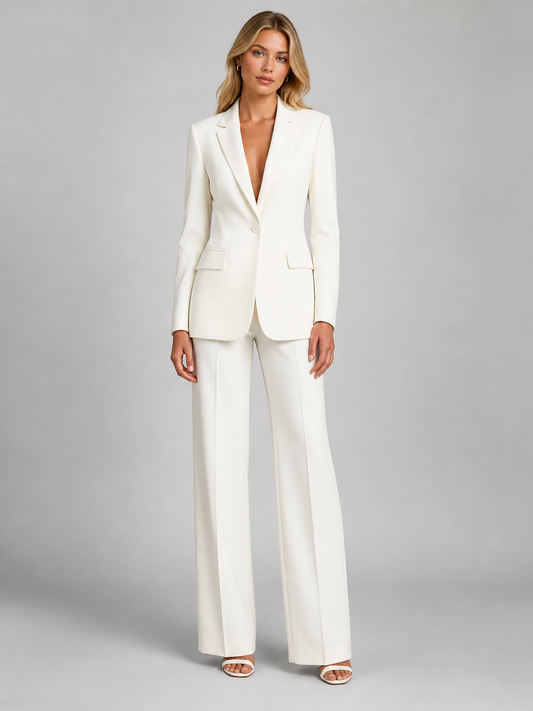 Sévane | Ensemble Blazer et Pantalon Large