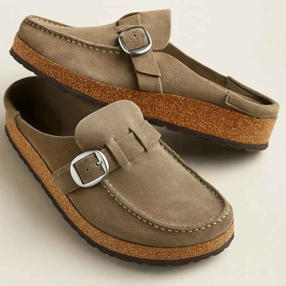 Loïse | Mules à Bride Réglable Dos Ouvert