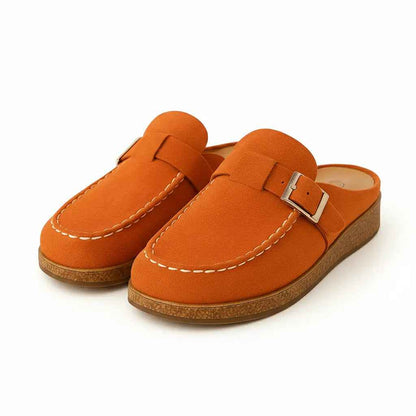Loïse | Mules à Bride Réglable Dos Ouvert