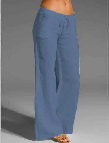 Jacqueline | Pantalon en Lin à Cordon