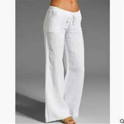 Jacqueline | Pantalon en Lin à Cordon
