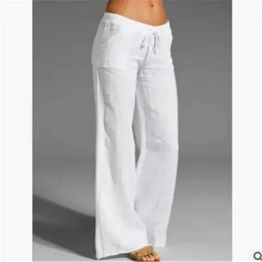 Jacqueline | Pantalon en Lin à Cordon