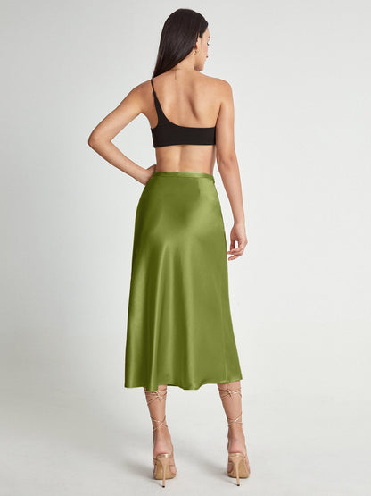 Ysaline | Jupe Midi Taille Haute Élégante