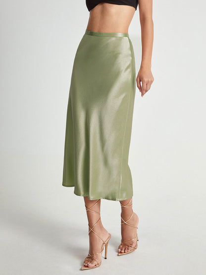 Ysaline | Jupe Midi Taille Haute Élégante
