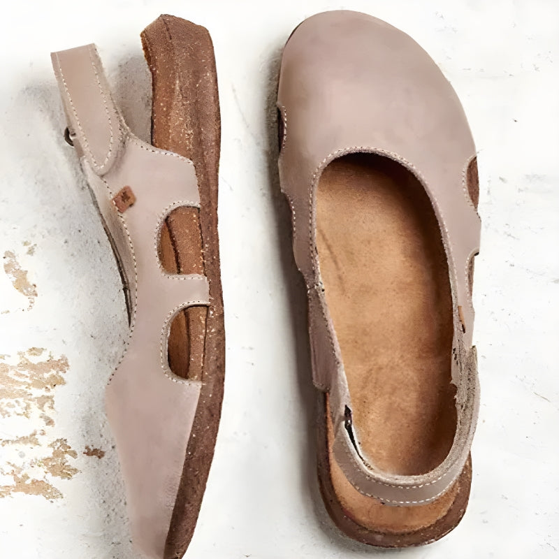 Aurore | Sandales Bout Fermé Bride Arrière pour Ville