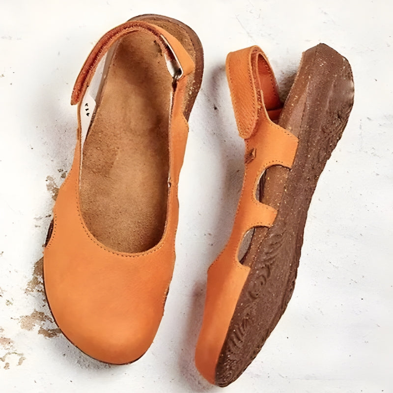 Aurore | Sandales Bout Fermé Bride Arrière pour Ville