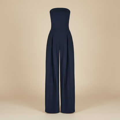 Isla | Combinaison Bustier à Jambes Larges