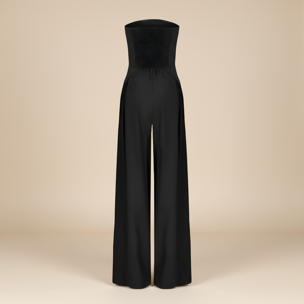 Isla | Combinaison Bustier à Jambes Larges