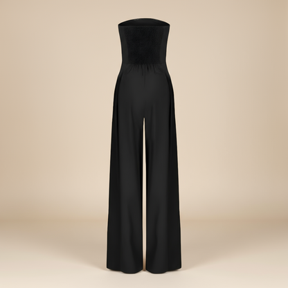 Isla | Combinaison Bustier à Jambes Larges