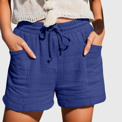 Maya | Short Fluide Taille Haute pour Été
