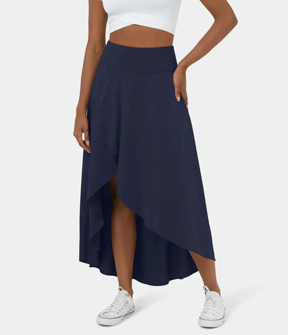 Évelyne | Jupe Maxi Fluide en Maille