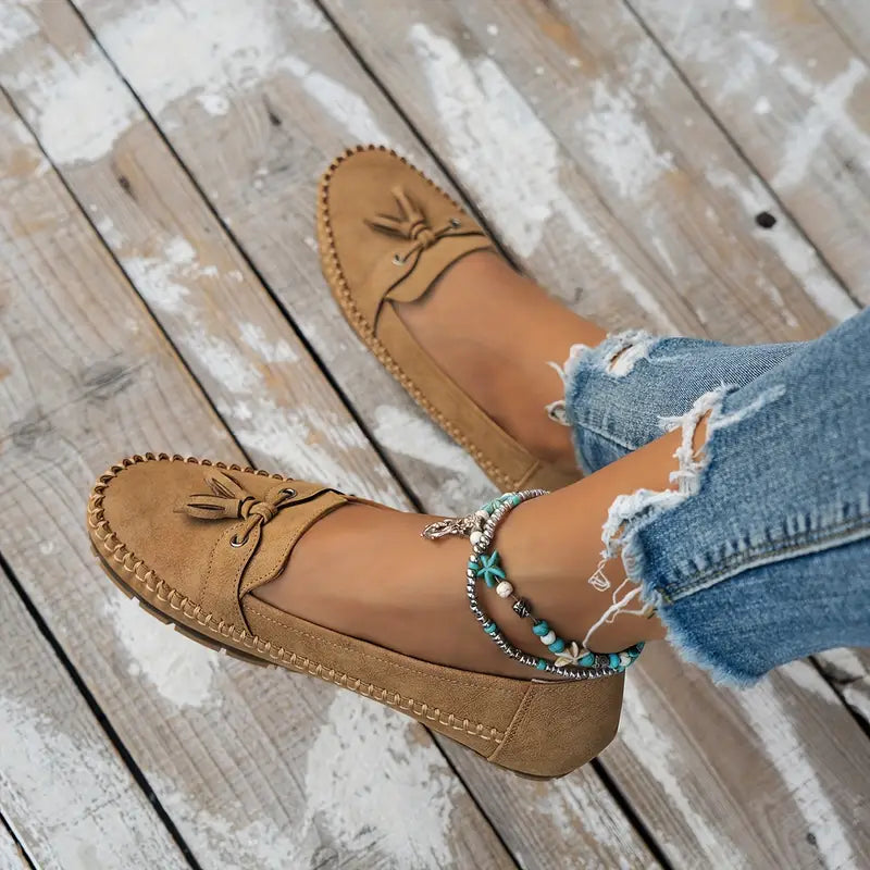 Reagan | Ballerines à Nœud Chic pour Femme
