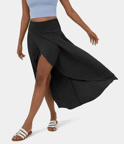 Évelyne | Jupe Maxi Fluide en Maille